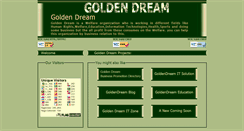 Desktop Screenshot of goldendream.info